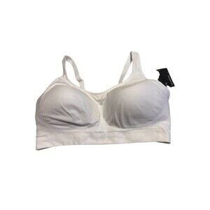 Underoutfit Comfort Shaping Bra Size XL White New With Extender Wire Free